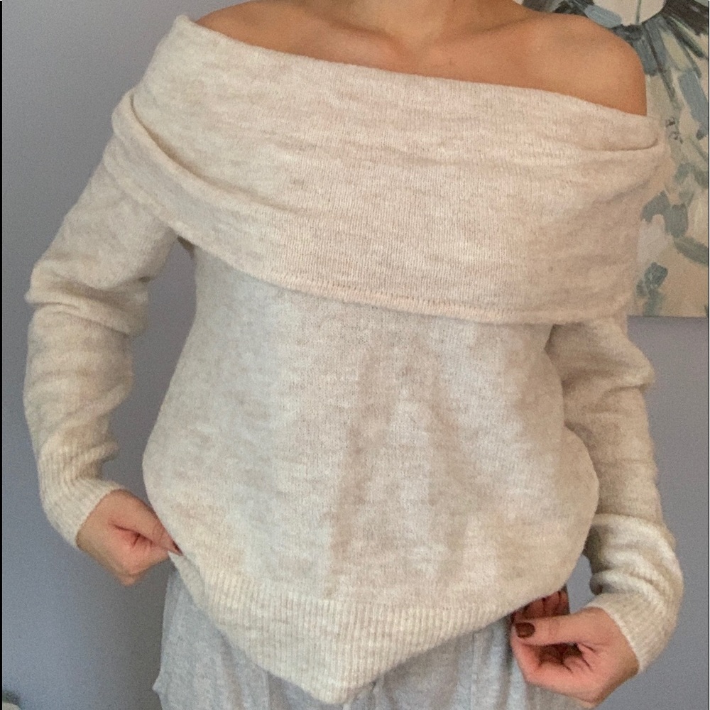 H&M Off The Shoulder Sweater